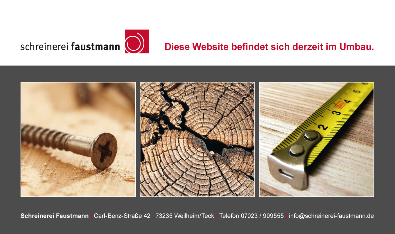 Schreinerei Faustmann